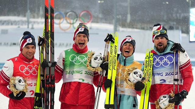 Лыжники принесли сборной России четвёртую золотую олимпийскую  медаль