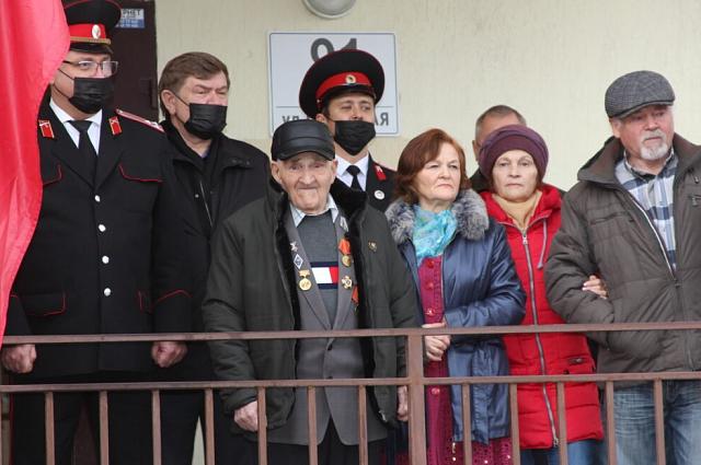 В Анапе состоялся марш и концерт для ветерана Великой Отечественной войны 
