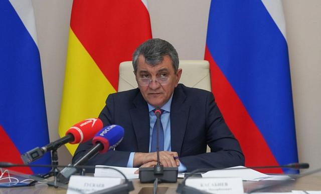 Сергей Меняйло дал первую пресс-конференцию в качестве врио главы РСО-Алания