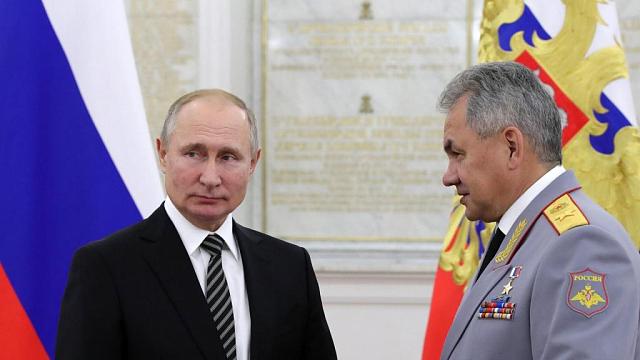 Путин на встрече с Шойгу отменил штурм  «Азовстали» 