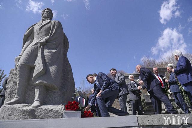 Памятник Пушкину появился в Армении