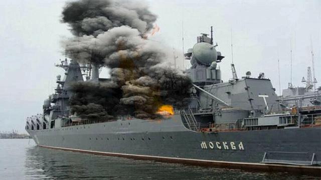 Минобороны сообщило об одном погибшем и 27 пропавших на крейсере «Москва»