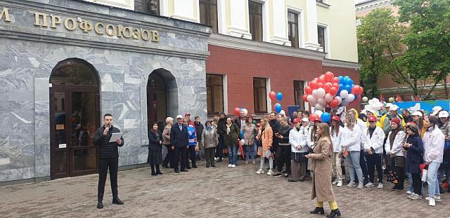 Мастер-классами, песнями и квестом отметили профсоюзы Ставрополья 1 Мая