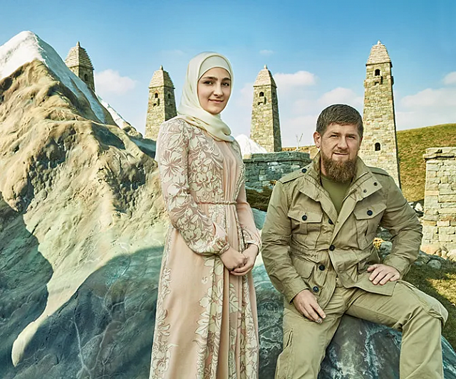 В Чечне Айшат Кадырова заработала за год намного больше отца
