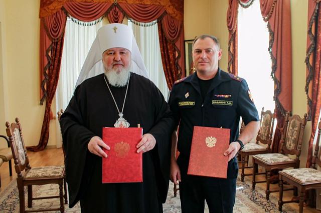 Росгвардия будет сотрудничать со Ставропольской и Невинномысской епархией
