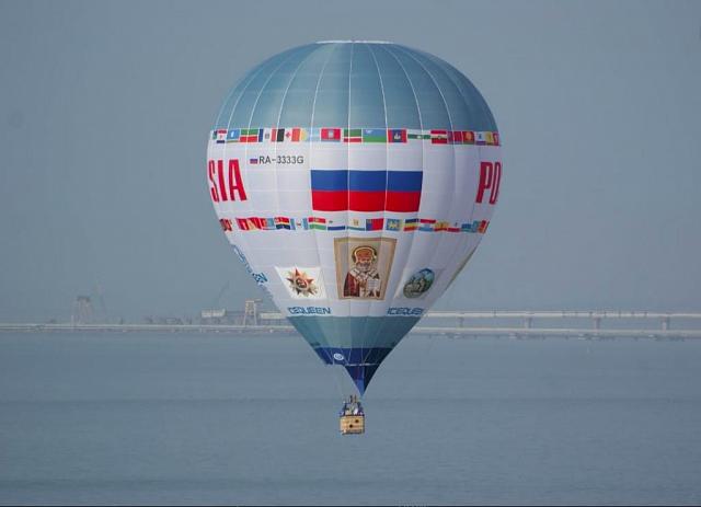 Ставропольчане смогут сделать редкие фотографии на фоне воздушного шара
