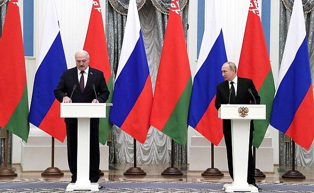 Путин и Лукашенко создадут объединённый рынок газа в рамках Союзного государства