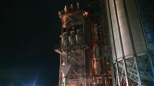 В Адыгее горит маслозавод «Мамруко»