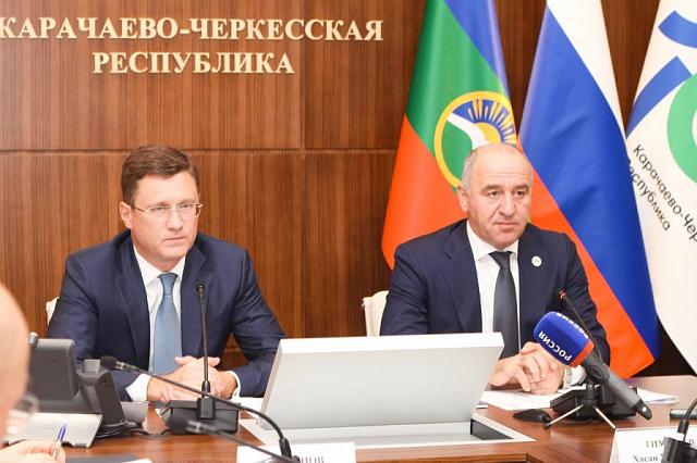 В КЧР прибыли главы Абхазии, Южной Осетии, вице-премьер правительства РФ Новак
