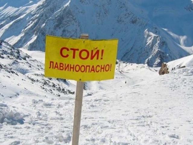 В горах Чечни сохраняется лавинная опасность