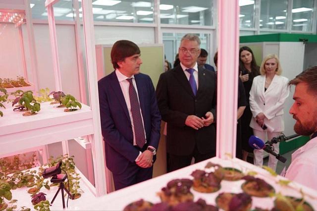 Владимиров и Кравцов открыли первый центр «Сириус» на Ставрополье