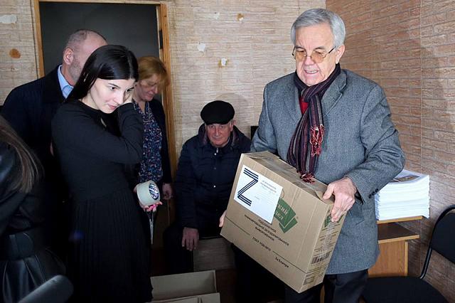В Адыгее репатрианты из других стран собрали помощь для жителей Донбасса