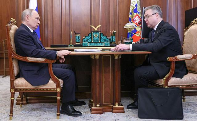 Губернатор Ставрополья доложил президенту России об объемах помощи Луганску 