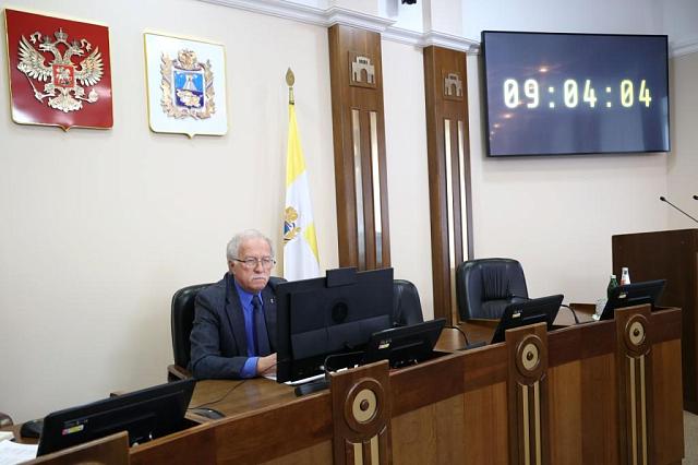 Спикер Думы Ставрополья подвел итоги работы парламента за первый квартал 2023 года