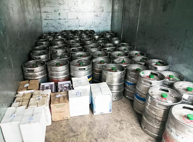 В Дагестане изъяли три тысячи литров пива, которое перевозили незаконно