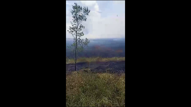 На Ставрополье почти полтора часа тушили пожар на пшеничном поле  