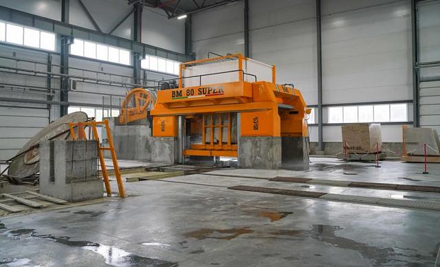 В Северной Осетии запустили камнеобрабатывающий завод площадью 4000 квадратных метров